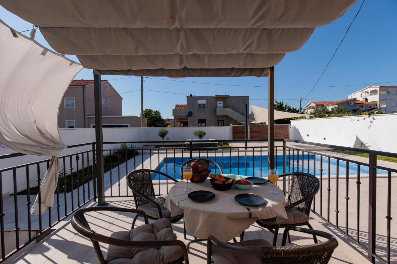 Villa Family And Friends Private Heated Pool With Jacuzzi Zadar Eksteriør bilde