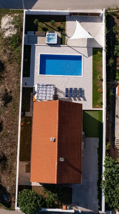 Villa Family And Friends Private Heated Pool With Jacuzzi Zadar Eksteriør bilde